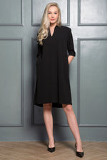 Load image into Gallery viewer, Alexa - V-neck Crepe Dress
