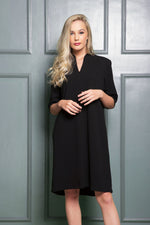 Load image into Gallery viewer, Alexa - V-neck Crepe Dress
