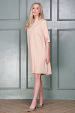 Load image into Gallery viewer, Alexa - V-neck Crepe Dress
