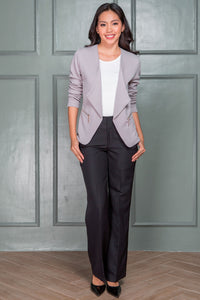 Anna - Open Zip Blazer