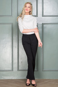 Zoe - Slim Straight Leg Pants